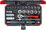 GEDORE red Socket Set 3/8" 26-pieces