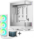 King Kits PHANTEKS Evolv X2 + TRYX PANORAMA ARGB complete water cooling system - wei&szlig;, 360mm