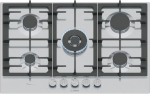 BOS Gas hob PCQ7A5I90 75 cm inox