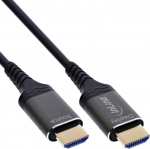 Kabel InLine InLine&reg; HDMI AOC Kabel, Ultra High Speed HDMI Kabel, 8K, Aluminium, 25m