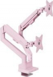Arozzi TIS Alzare Neo Duo 17"-32" 2TFT 3Gelenke Max.9KG pink