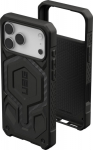 Urban Armor Gear UAG Monarch Pro Series - Rear cover for mobile phone - resistant - MagSafe-compatibility - veganes Leder (PU)