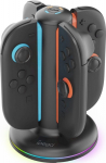iPega SW2052 Charger Dock with RGB for JoyCon Controllers Nintendo Switch 2 / black