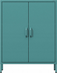 Jan Nowak Cabinet with shelves VITO, 800 x 1015 x 400 mm, Modern: sea