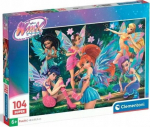 Clementoni CLE puzzle 104 Super Winx 25083