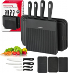 Klausberg KNIFE SET I KITCHEN BOARDS W STAND KB-7980