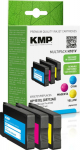KMP Patrone HP NR.951XL Multipack 3x1500 S. H101V refilled