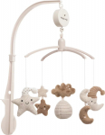 Baby&rsquo;s Only Heaven Musical Mobile 0+ m Clay/Warm Linen