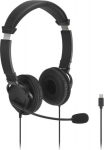 Ken Kensington Headset Classic EQ USB-C with Micro & Vol Ctrl