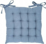 TODAY Cotton kitchen chair cushion COMFORT, tied, 38 x 38 cm