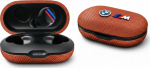 Headphones Bluetooth TWS BMW M Metal Logo ENC orange