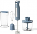 Fratelli Guzzini Guzzini Sous Chef Stabmixer mit Zubeh&ouml;r, navy blue