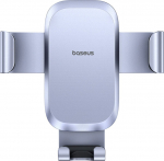 Baseus Gravity car holder for a smartphone on the air vent - Gray Gravity Car Holder for Smartphone on the Air Vent - szary
