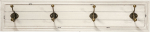 Wall hanger SAMIRA 84.5x10.5x18cm, antique white
