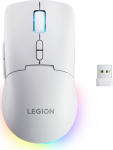 Lenovo RGB Gaming Mouse | Legion M220 | Wireless | 2.4 GHz, Bluetooth, Wired | Glacier White