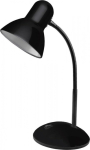 Avide Basic Simple black table lamp with flexible gooseneck