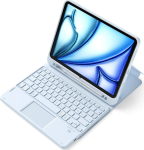 inateck iPad 10/11 Tastaturh&uuml;lle Touchpad Stifthalter blau