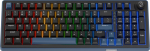 Ducky OK-M 98 Gaming Keyboard, 98%, US Layout (ANSI), KTT Baby Blue Switches - black