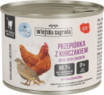 Wiejska Zagroda Karma wet cat food Quail with chicken (adult) 180g