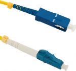 Qoltec Optic Patchcord SC/UPC - LC/UPC simplex SM 9/125 G652D 7m (54342)