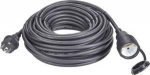 Renkforce Power extension cord[ Safety plug - Earthing contact coupling] 16 A - Verl&auml;ngerungskabel - Strom/Netzteil