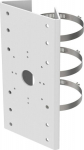 LevelOne Vertical pole mount for domes, aluminum