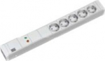 Bachmann power strip (Rack - mountable) - output terminals: 5 (CEE 7/4)