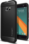 Kaitse&uuml;mbris Rugged Armor, HTC 10, must, Spigen