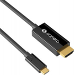 Sonero X-UCC010 - 1.5 m - HDMI Typ A (Standard) - USB Typ-C - Male - Male - Straight
