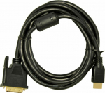 Cable Akyga HDMI - DVI-D 1.8m czarny (AK-AV-11)