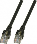 EFB Elektronik EFB RJ45 Patchkabel SF/UTP, Cat.5e, PVC, CCA, 3m, schwarz