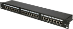 ExtraLink EXTRALINK 24 portowy kat6 STP patch panel V2