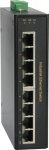 LevelOne Industr.PoE+Switch 8xFE PoE/IP30 120W Metall