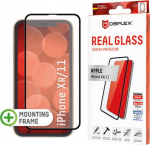E.V.I. DISPLEX REAL GLASS FULL COVER, F/ APPLE IPHONE XR/11