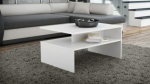 Topeshop ŁAWA BOSTON BIEL coffee/side/end table Coffee table Free-form shape 2 leg(s)