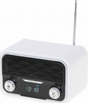 Adler | Bluetooth Radio | AD 1185 | AUX in | White