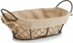 Zeller Zeller, Bread basket, Countrystyle, 17x90x26cm