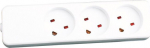 Garbot Plast Power Strip 3-way EDB, Outlet. White