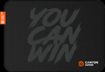 CANYON MP-5, Mouse pad,350X250X3MM, Multipandex,Gaming print, color box