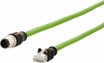 METZ CONNECT Netzwerkkabel - M12 (4-pole) (S)