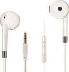 2GO In-ear stereo headset "Comfort" - wei&szlig;/anthracite