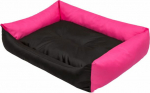 Hobbydog Den Eco - Pink sides and a black mattress XXL