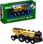 BRIO World 33630 - Iso golden locomotive