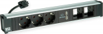 Bachmann CONI power strip 3xSchutzkontaktdosen 1xUSB Charger 2xCustom - Steckdosenleiste