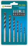 Drill Bosch Grąžtų ir galvučių rinkinys Fieldmann FDV 9006, 12 vnt