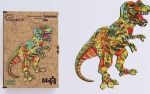 PuzzleOK Puzzle Wood eko 72 Tyrannosaurus rex A4