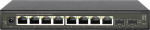 LevelOne Switch 8xGE/2xSFP Hilbert SL managed