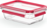 Emsa Clip&Close Glass Food Container Square 700 ml