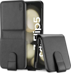 Kaitse&uuml;mbris kaanega Wallet, Samsung Galaxy Z Flip5, must, Tech-Protect