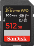 SanDisk Extreme Pro SDXC UHS-II Memory Card 512GB 300MB/s